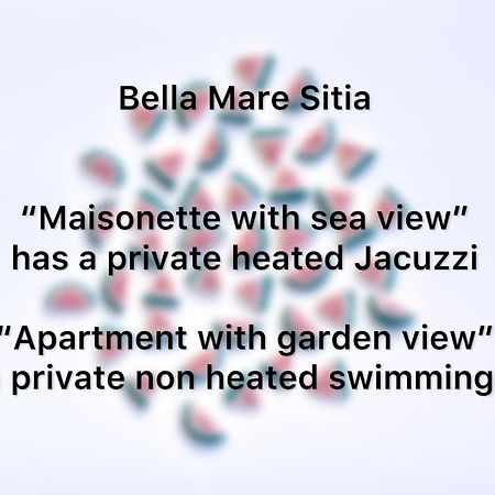 Bella Mare Sitia Apartment Ngoại thất bức ảnh